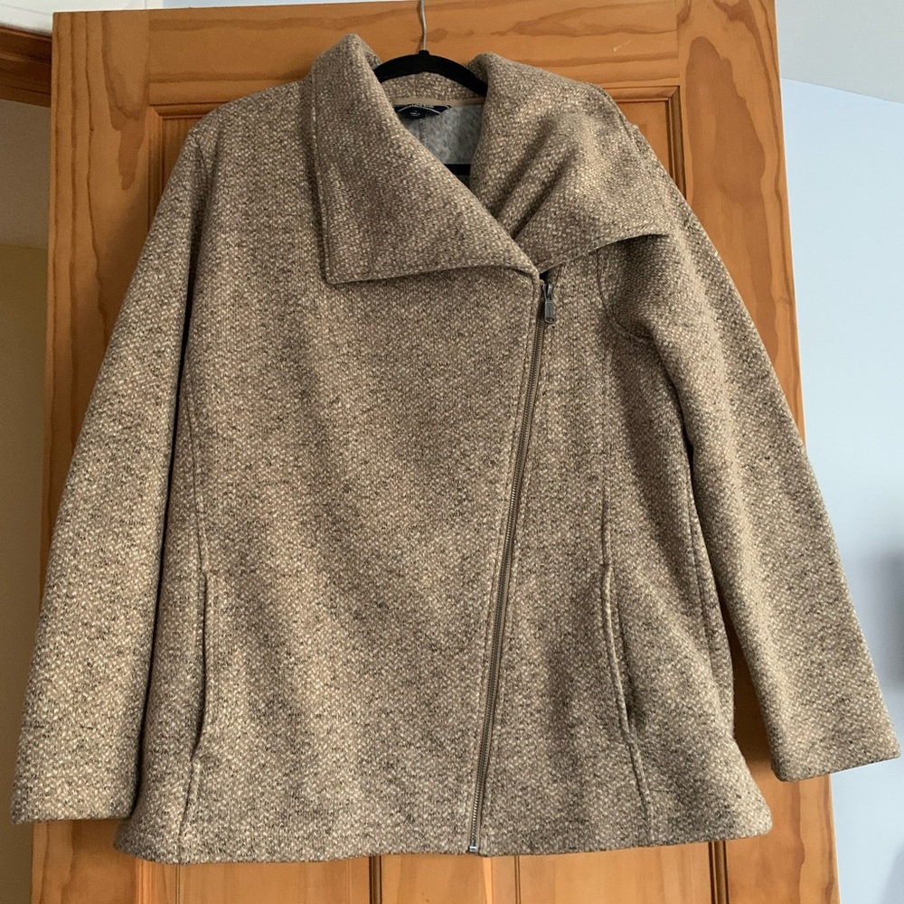 Lands' End Asymmetrical Waterfall Jacket - Women